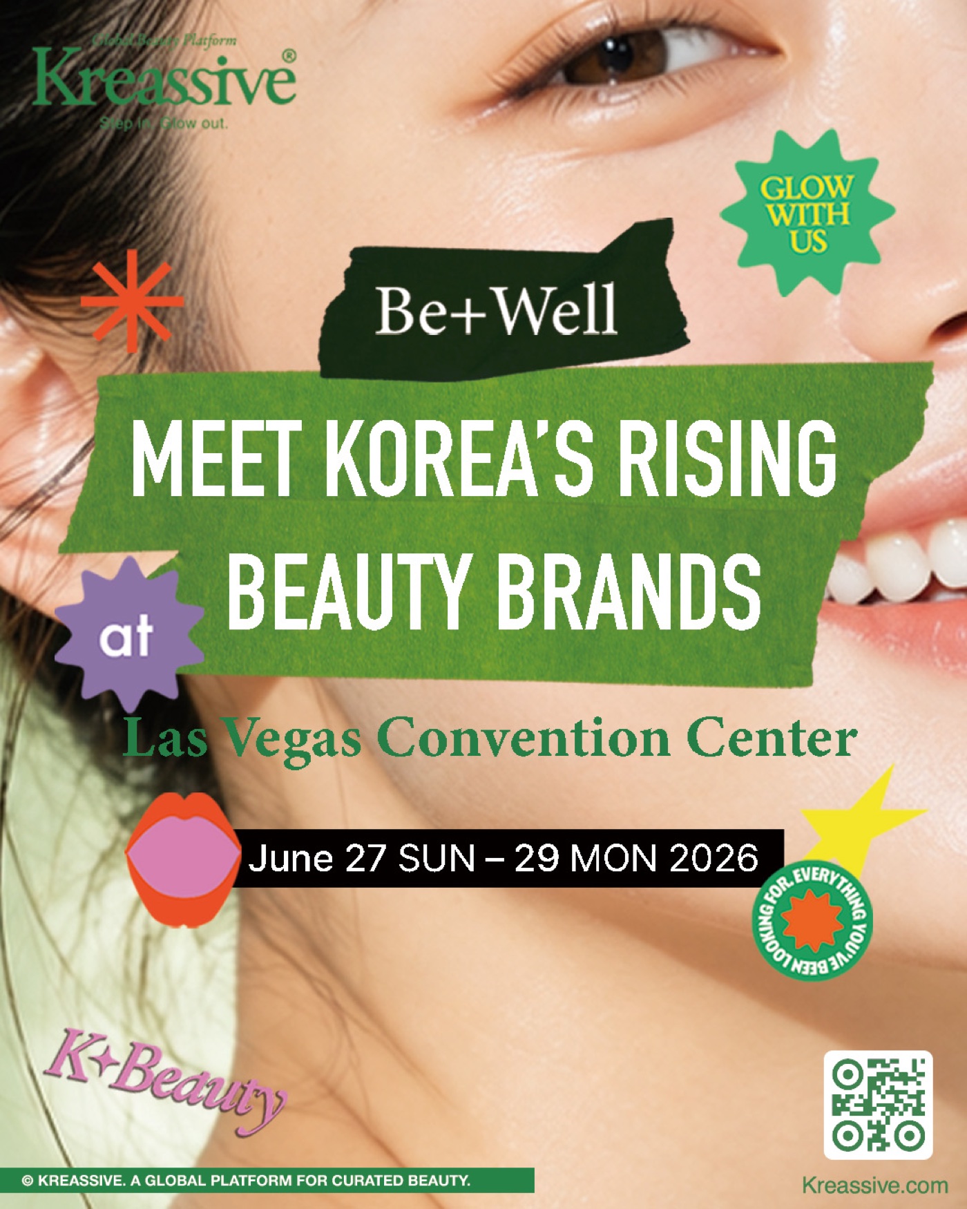 be+well 2026 — SNS 홍보물, Meet Korea's Rising Beauty Brands