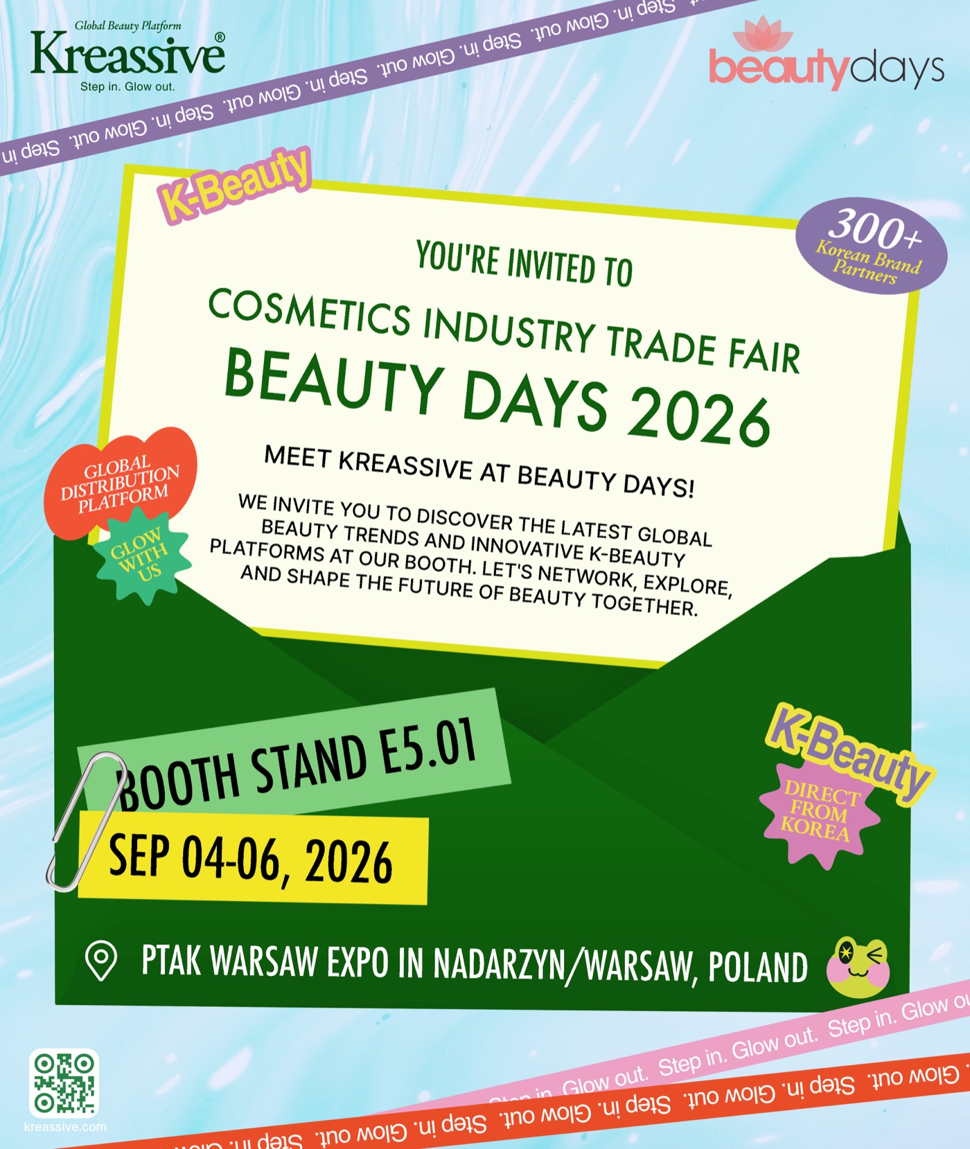 Beauty Days 2026, Warsaw — 초청장