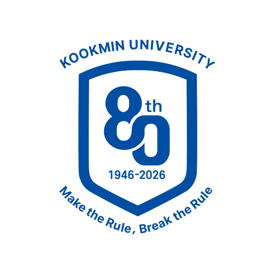 Kookmin University 80th — 2 emblem shield
