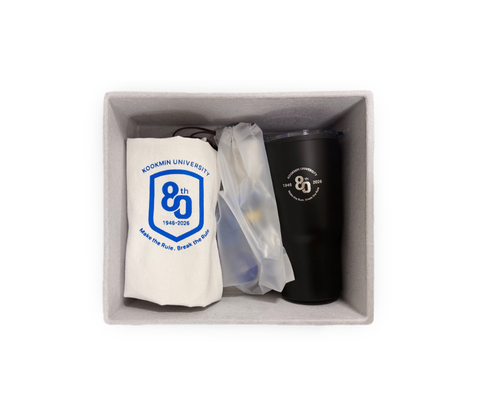 Kookmin University 80th — 6 gift box