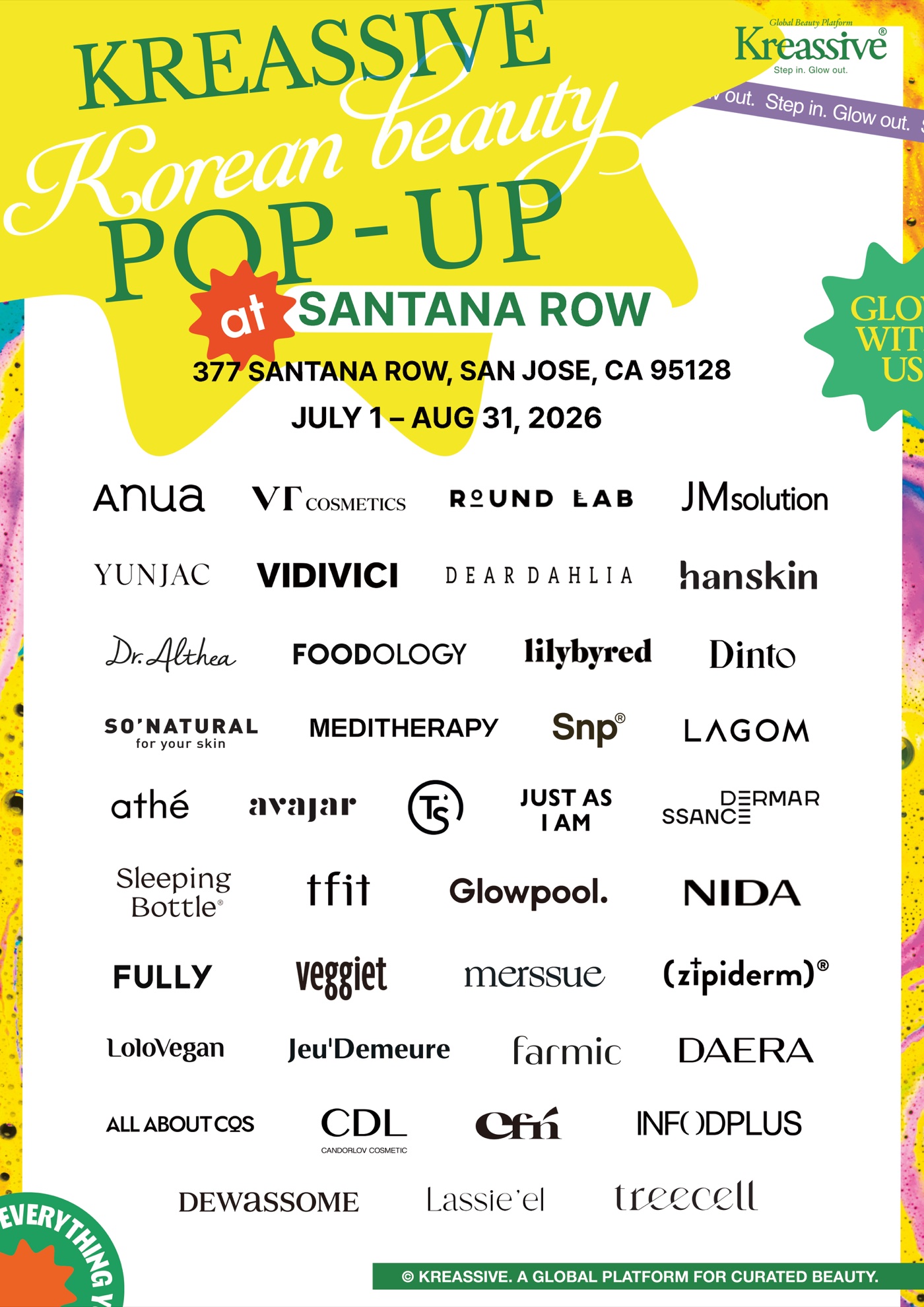 Kreassive Pop-up poster — santana row 3