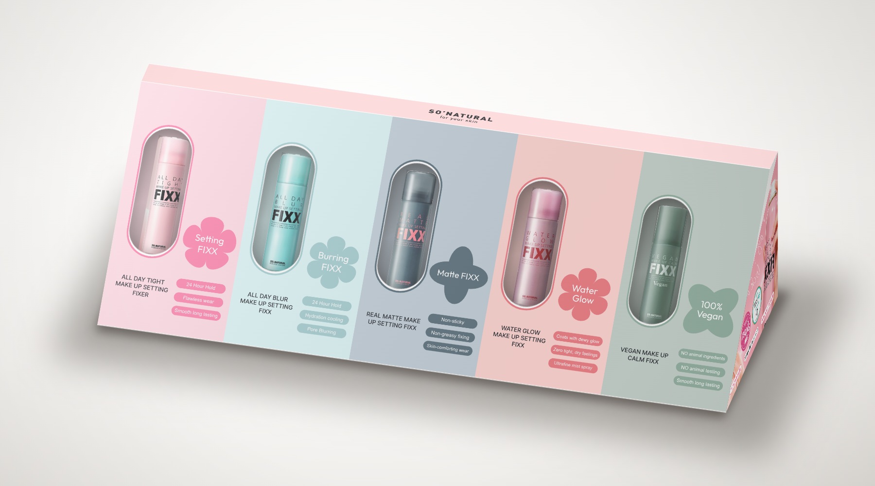 SO’NATURAL FIXX — shelf VMD — Cheongdam, in-house · kiokii and…
